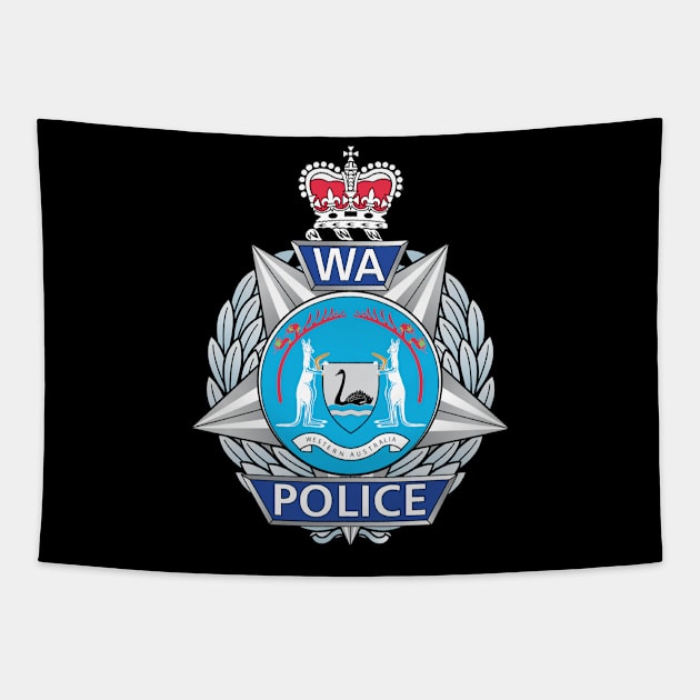 Western Australia Police Tapestry by Wickedcartoons