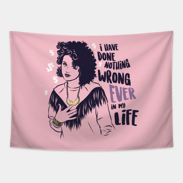 Parks and Rec Mona Lisa Saperstein Tapestry by stayfrostybro