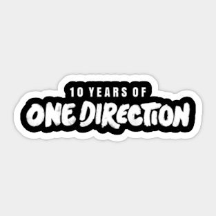 One Direction Stickers Teepublic