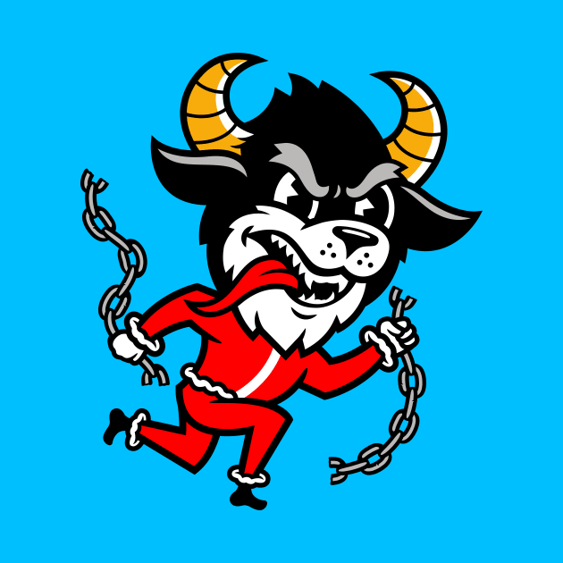 Krampus Mascot Logo by CC0hort