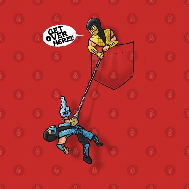 Get over here pocket by VinagreShop