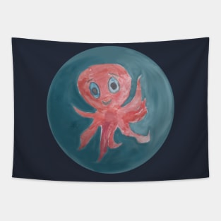 Baby Octopus Tapestry