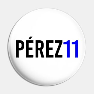 Sergio Perez 11 Design 2021 Pin