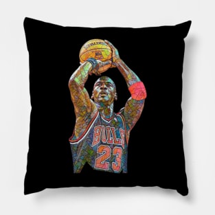 Michael Jordan Mosaic Pillow