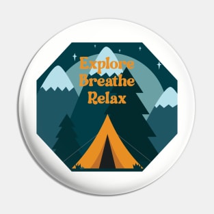 Fun Camping in Tents Pin