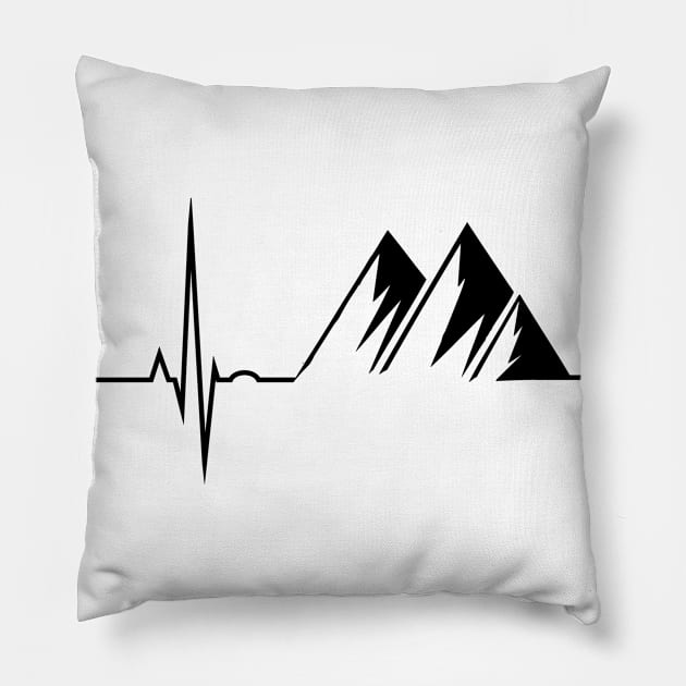 surfer ocean surfing gift wave kitesurfing Pillow by MrTeee