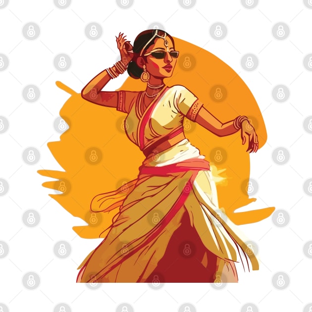 Desi Girl Swag | Brown Girl With Sunglasses Performing Bharatnatyam by JammyPants