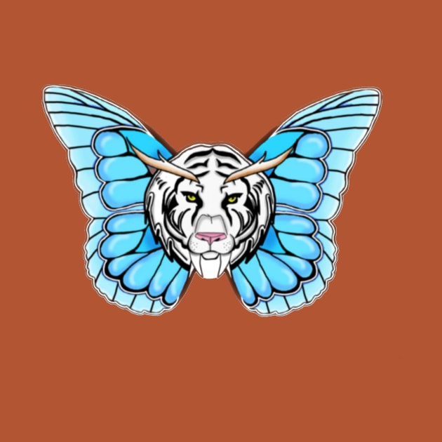 Sabertooth-butterfly by Pebble 