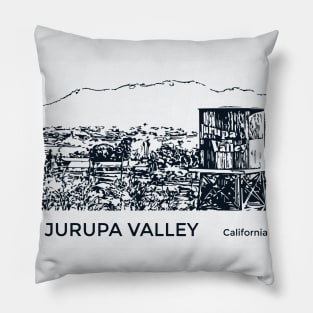 Jurupa Valley California Pillow