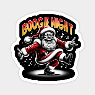 Dancing Santa Claus Boogie Magnet