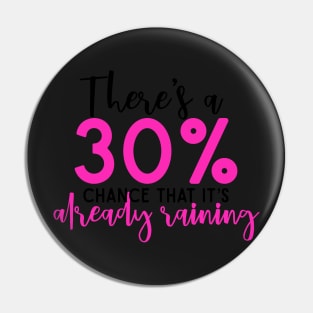 There’s a 30% Chance That It’s Already Raining Mean Girls Quote Pin