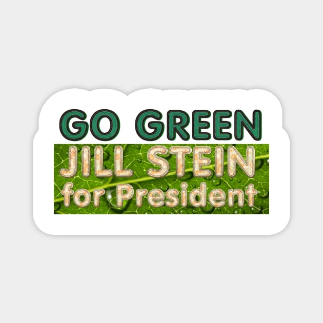 Green Party Jill Stein 2024 Magnet by teepossible