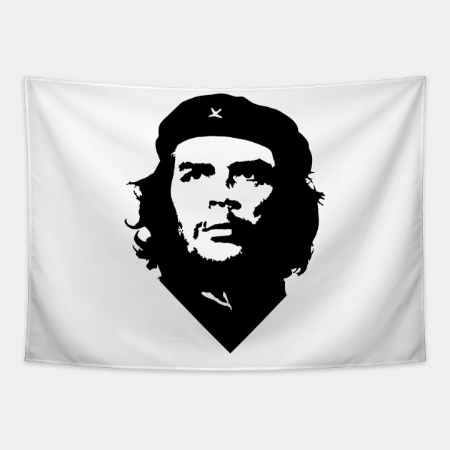 Che Guevara potrait Tapestry by Aldyz