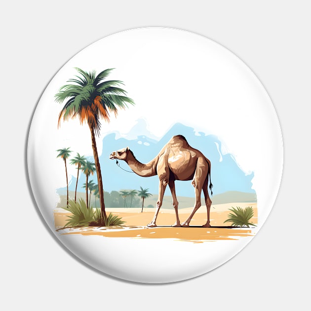 Camel Lover Pin by zooleisurelife