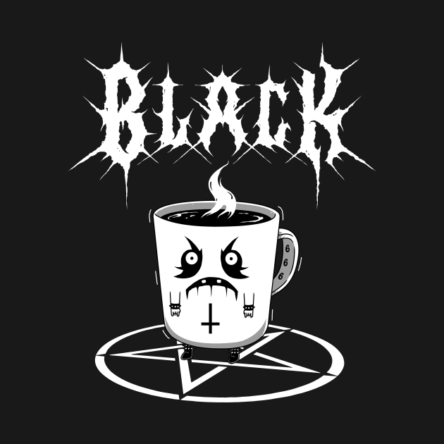 Black Metal Coffee by pigboom