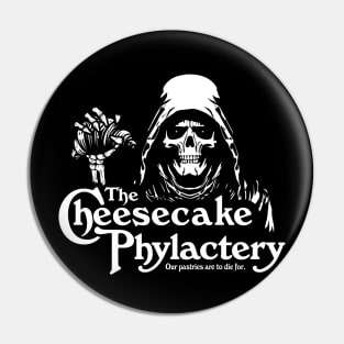 Cheesecake Phylactery Pin