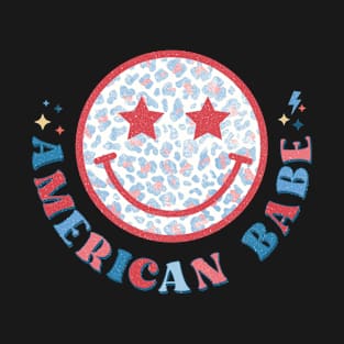 American Baby 4th of July Design T-Shirt