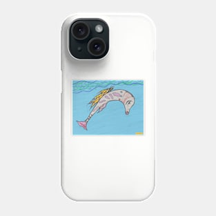 Big Fish, Little Friend Living In Harmony. Phone Case