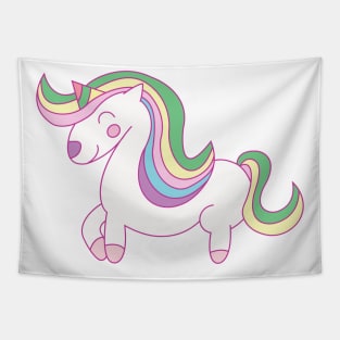 Adorable unicorn Tapestry