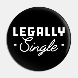 Legally Single - Divorced Pin