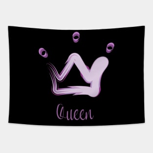 Queen Crown design Tapestry