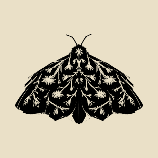 Moth Linocut T-Shirt