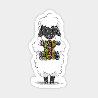 Yarn Sheep Magnet