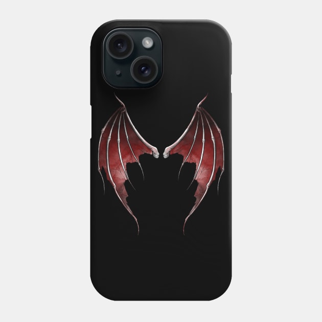 Devil wings Phone Case by NemiMakeit