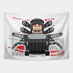 DUAL LASER LAUNCHER - Skibidi Toilet Tapestry