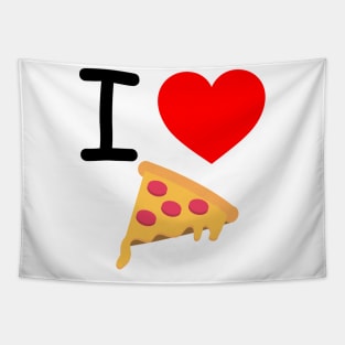 I Heart Pizza Tapestry