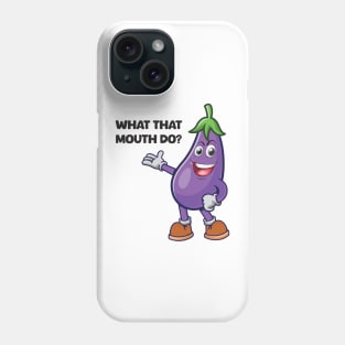 The Eggplant Emoji Phone Case