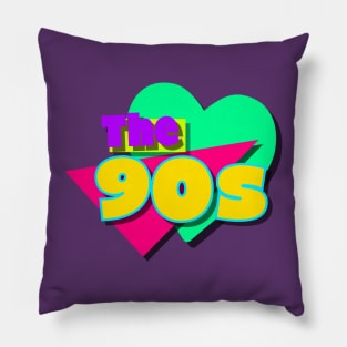 I Love the 90s Pillow