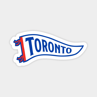 Toronto Pennant - Blue 2 Magnet