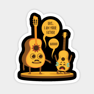 Uke I Am Your Father Ukulele Guitar Magnet