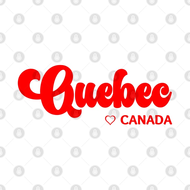 Quebec: I love Canada by teezeedy