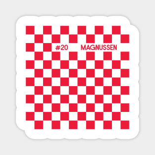 Kevin Magnussen Racing Flag - 2022 Season Magnet