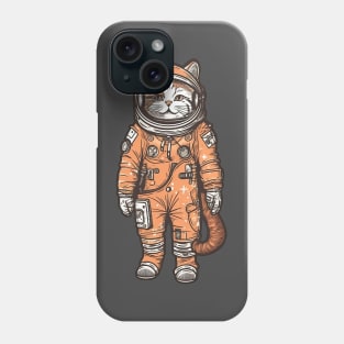 Astronaut cat Phone Case