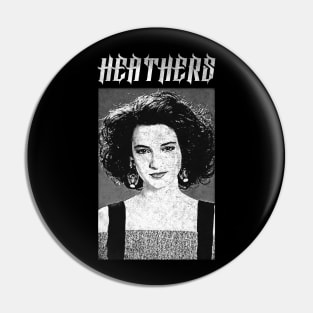 Heathers †† Cult Movie 80s Aesthetic Design Pin