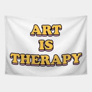 Art is Therapy Tapestry