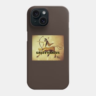 Sagittarius the Archer zodiac sign Phone Case