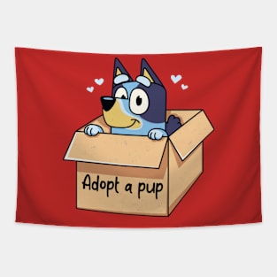 adopt a bluey Tapestry