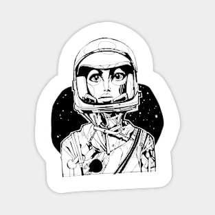 Madame Astronaut Magnet