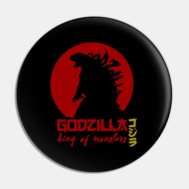 GODZILLA Pin by BenTell