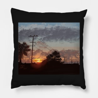 Sunset in the Sunset Pillow