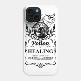 Potion of Healing: Black Version Phone Case
