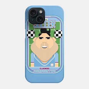 Soccer/Football Sky Blue - Elrondo Fourfourtwo - Seba version Phone Case