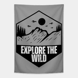 Explore The Wild Mountains Tapestry