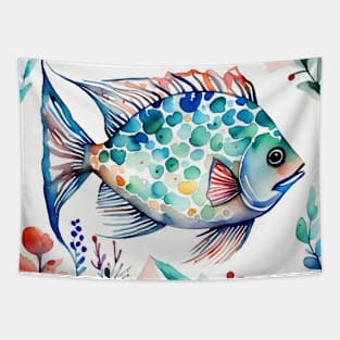 Cute fish gift ideas Tapestry