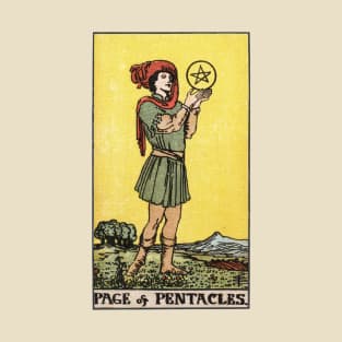 PAGE OF PENTACLES T-Shirt