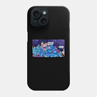 Screaming Graffiti Wall Phone Case